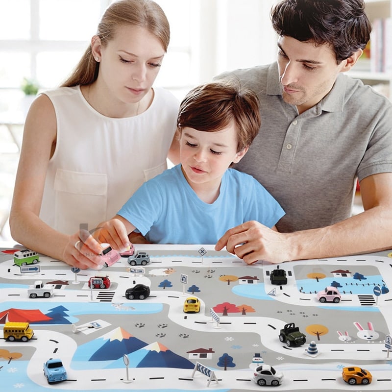 Tapis de jeu voiture Portable pour enfants – Image 5