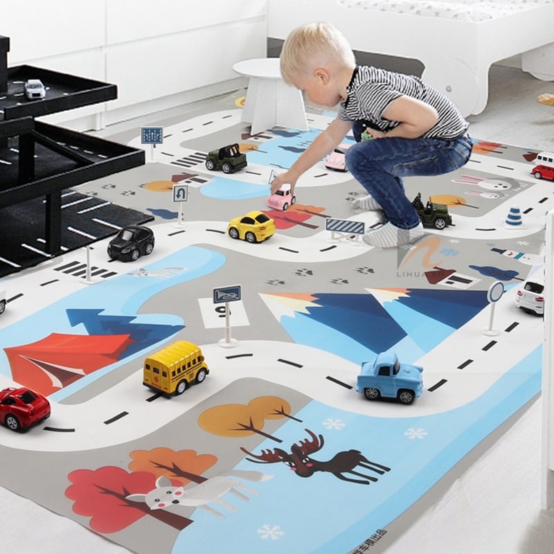 Tapis de jeu voiture Portable pour enfants – Image 4