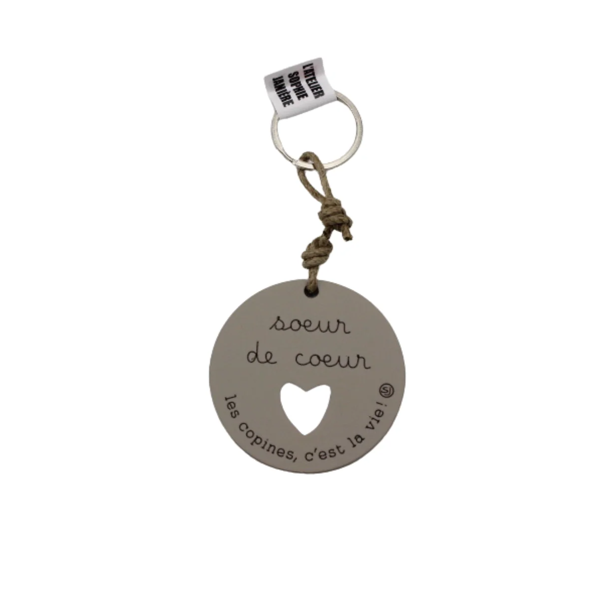 Porte-clés " Soeur de coeur" – Image 3