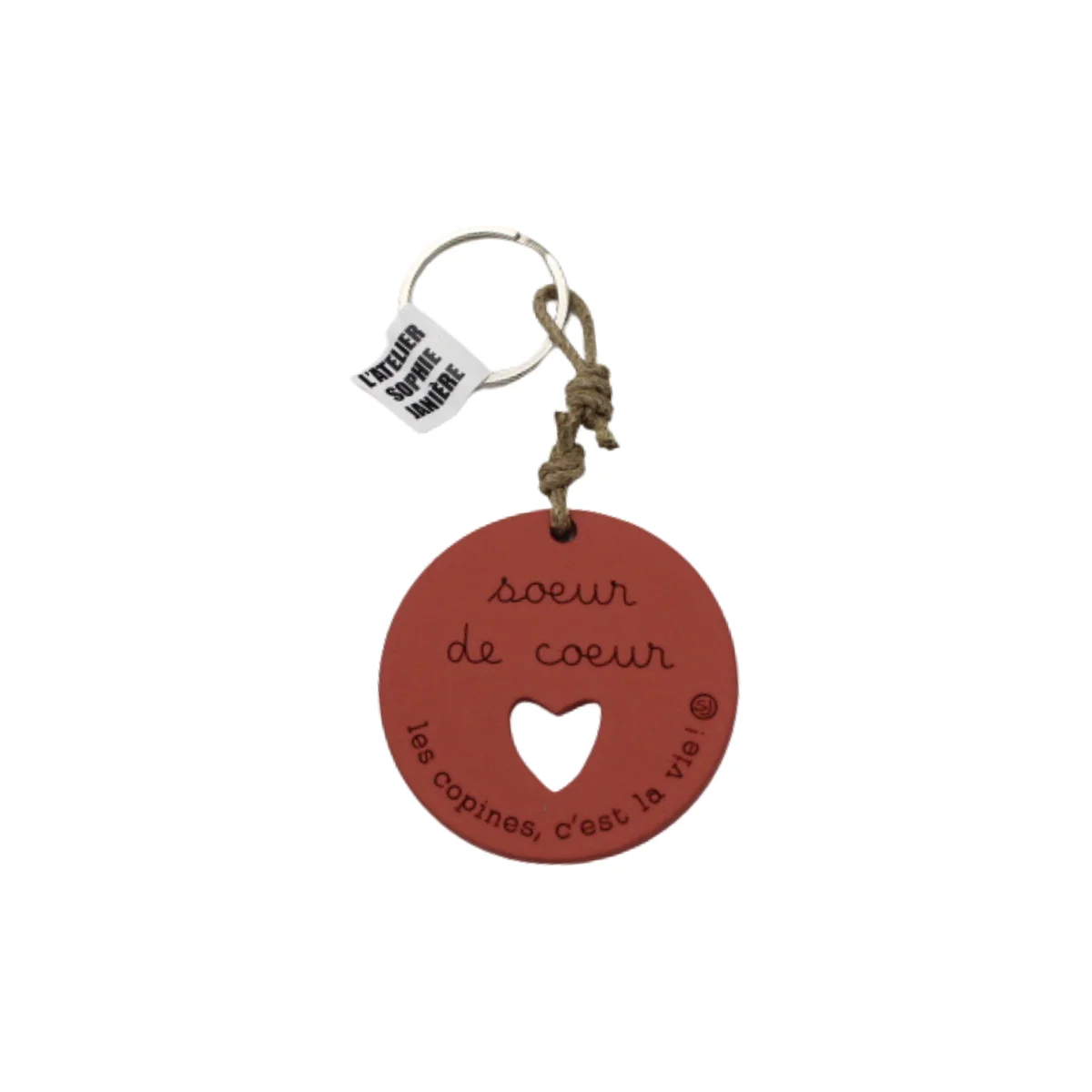 Porte-clés " Soeur de coeur" – Image 4
